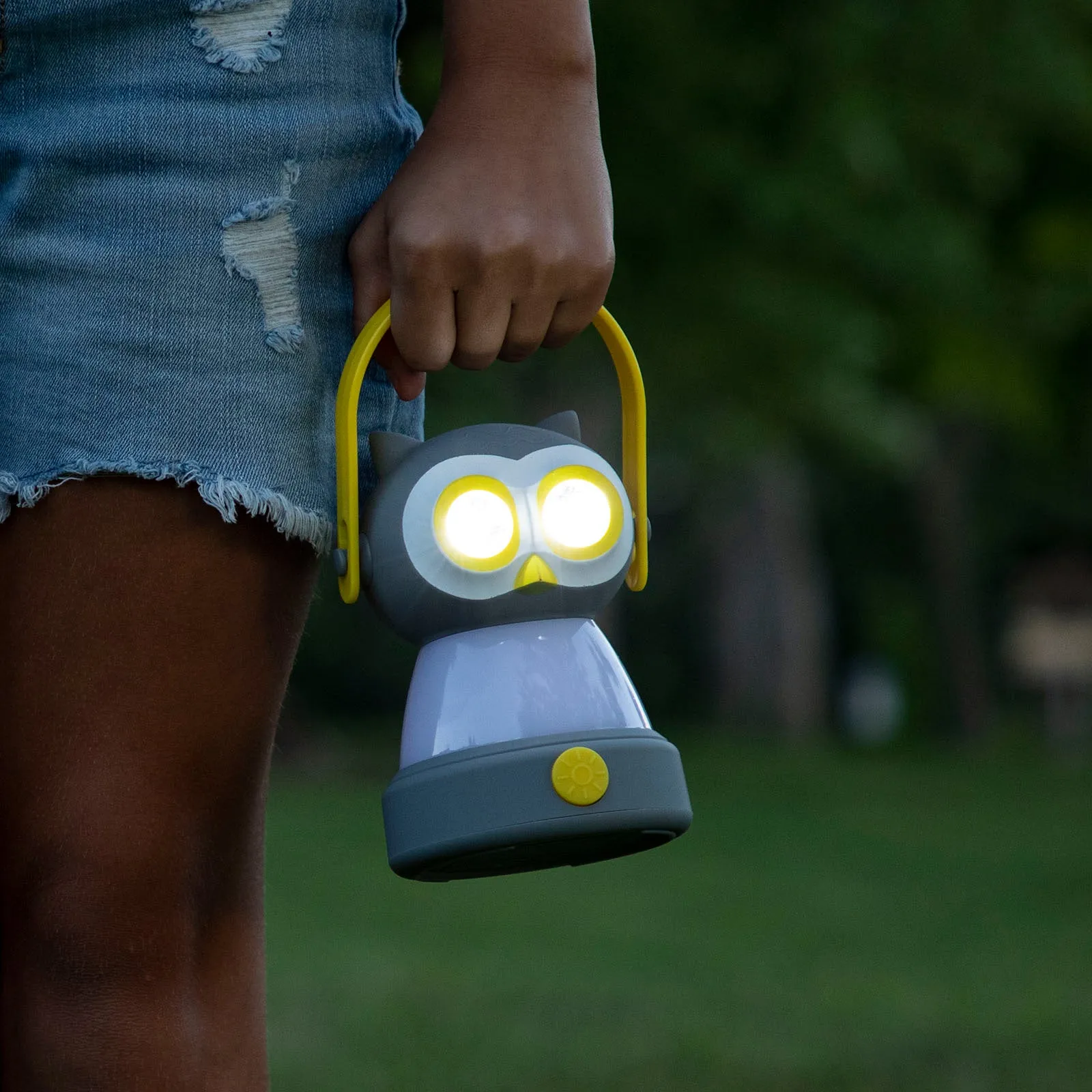 LitezAll Owl Themed Headlamp and Lantern Combo