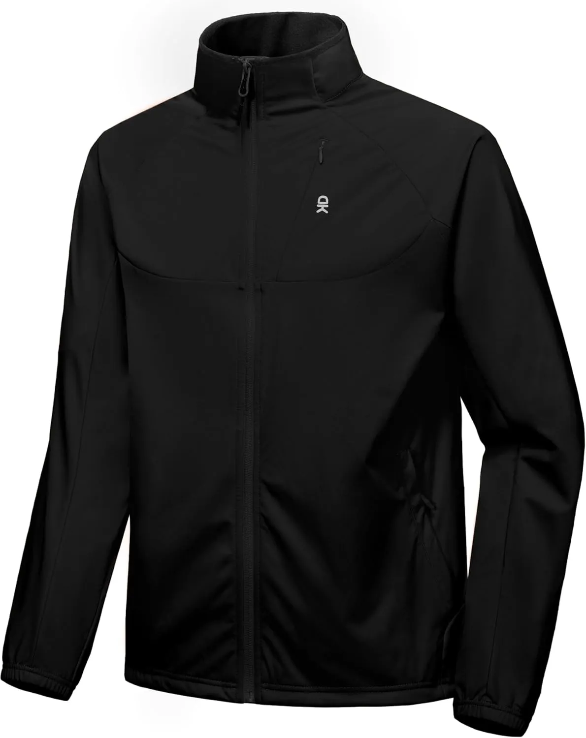Little Donkey Andy Men's Lightweight Hooded Softshell Jacket for Running Travel Hiking, Windproof Outerwear, Water Repellent