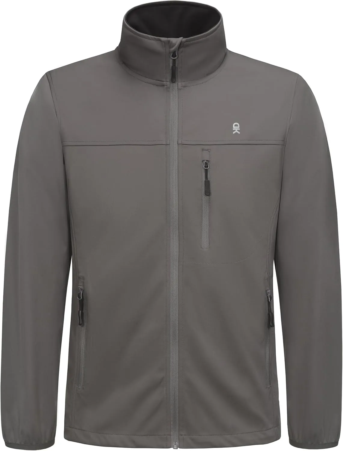 Little Donkey Andy Men's Lightweight Softshell Jacket Windbreaker for Running Travel Hiking, Windproof, Water-resistant