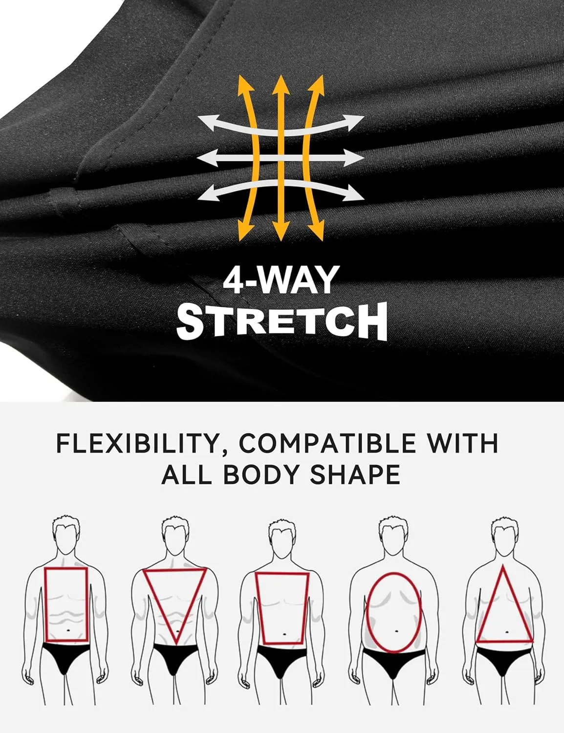 Little Donkey Andy Men's Lightweight Softshell Vest, Windproof Sleeveless Jacket for Running, Hiking, Cycling, Golf