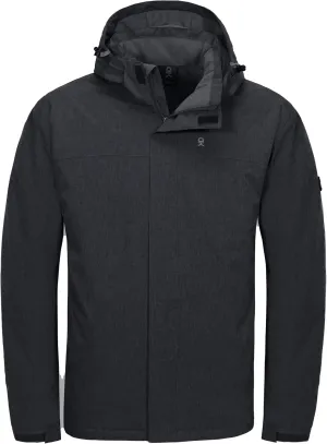 Little Donkey Andy Men's Waterproof Ski Snowboarding Jacket Windproof Warm Coat with Detachable Hood