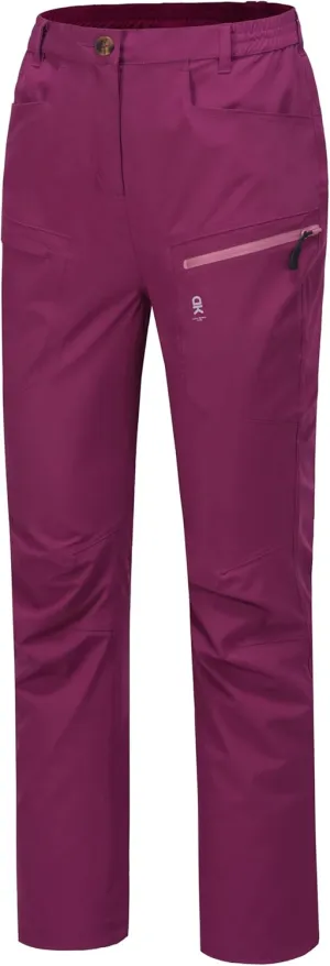Little Donkey Andy Women's Waterproof Rain Pants Lightweight Breathable Rainproof Pants for Outdoor Hiking Golf