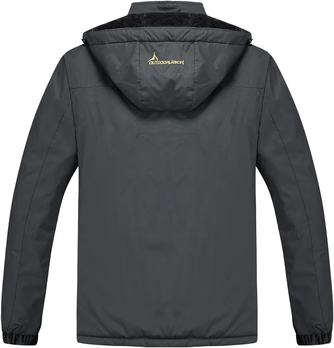 MANSDOUR Men's Snow Ski Hiking Jacket Waterproof Warm Fleece Winter Outdoor Snowboard Windbreaker Hooded Coat…