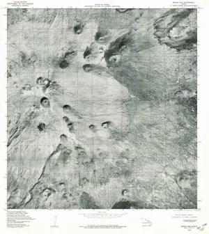 Mauna Kea HI topo map, 1:24000 Scale, 7.5 X 7.5 Minute, Historical, 1978, Updated 1981, 26.7 x 24 in