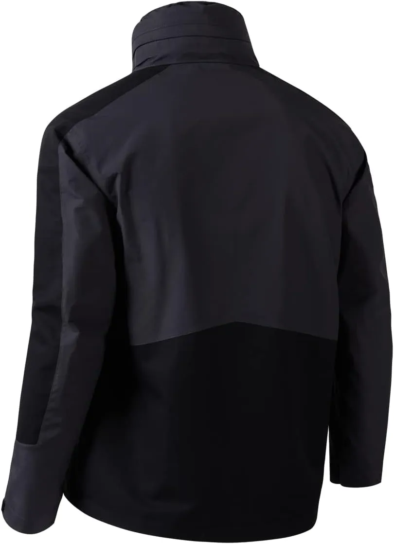 Men's Crew Waterproof Windproof Breathable Rain Coat Jacket for Fishing Hiking Hunting