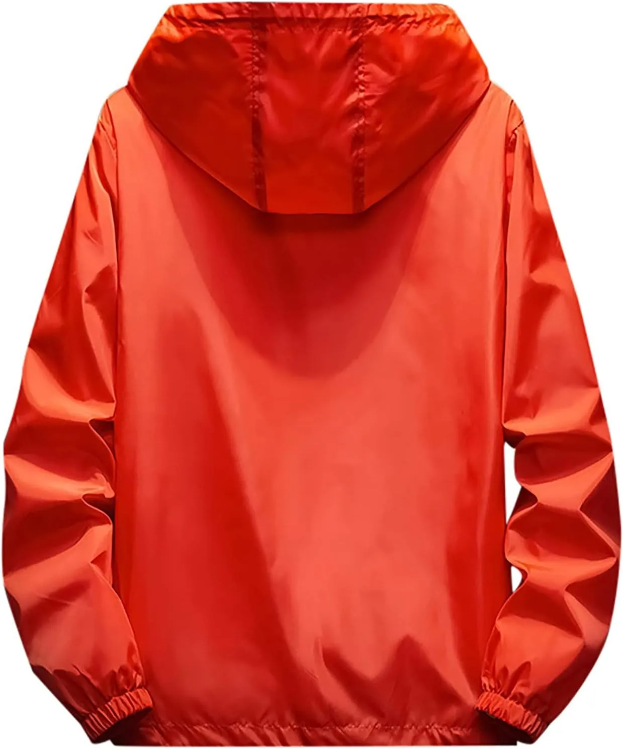 Men's Jackets Rain Windbreaker Lightweight Shell Raincoat With Hood For Golf Hiking Travel, M-7XL