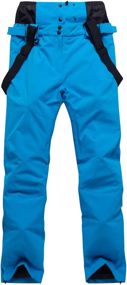 Mens Ski Jacket and Pants Set Ski Suit Winter Waterproof Windproof Hooded Snow Coat 2 Pieces Snowboarding Snowsuits