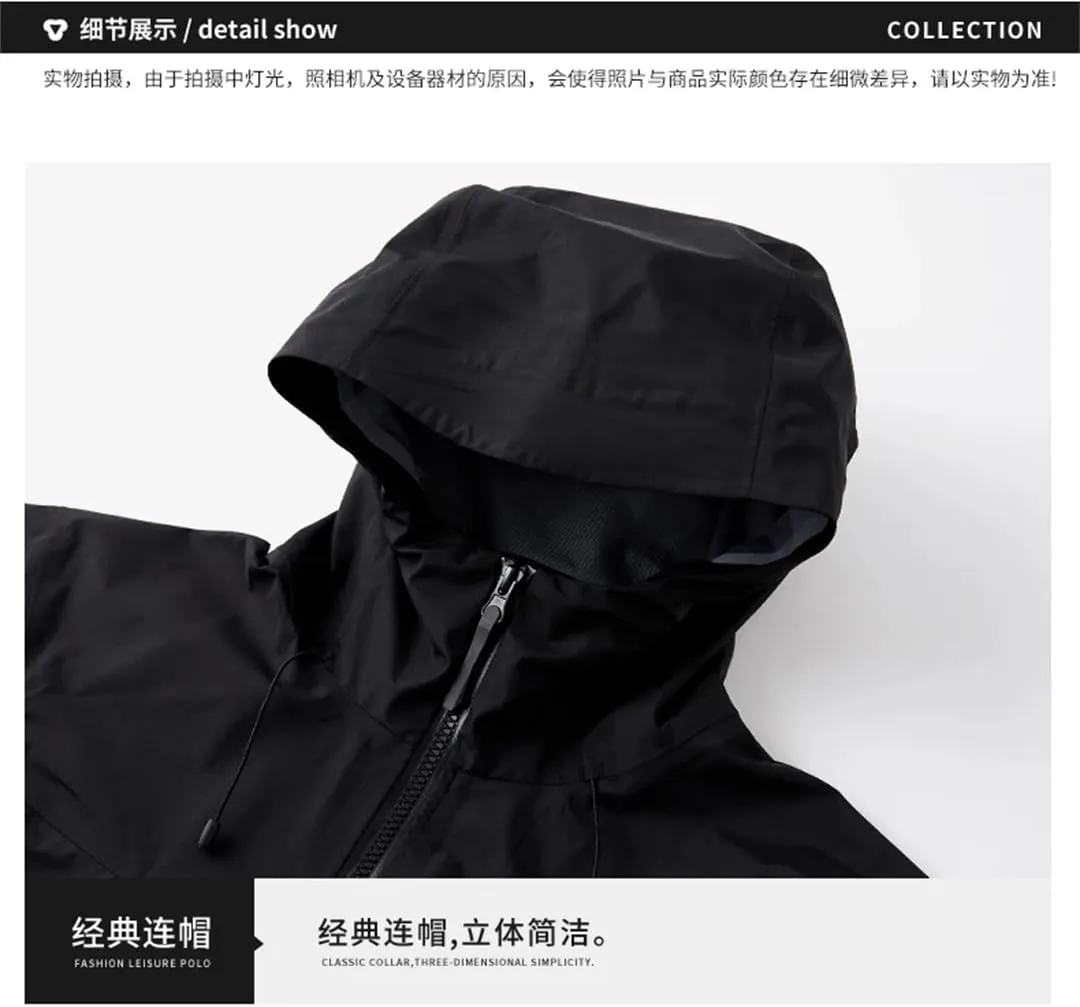 Men's Sports Ski Camping Outdoor Business Comfort Leisure Mountaineering Tour Windstorm Jacket