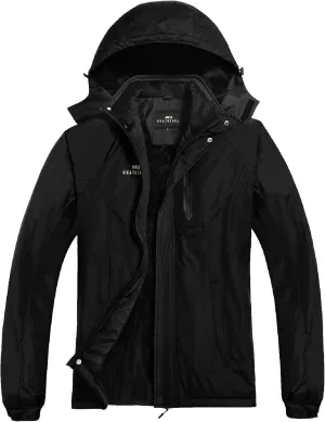 Men's Winter Coats Waterproof Ski Jacket for Men Snow Coat Windproof Mountain Jackets with Hooded