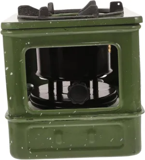 Milisten Outdoor Stove Compact Kerosene Heater for Camping Bbq Stove Grill Rack Portable for People Easy to Store
