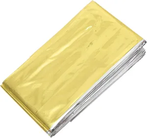 Milisten Thermal Blankets Survival Emergency Blanket Reflective Film for First Aid