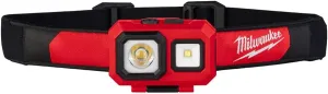 Milwaukee 2104 Spot Flood 450 Lumens Adjustable Hard Hat Headlamp Light