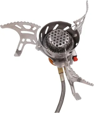 Mini Stove Camping Windproof Gas Stove for Camping Burner Portable Easy to Install