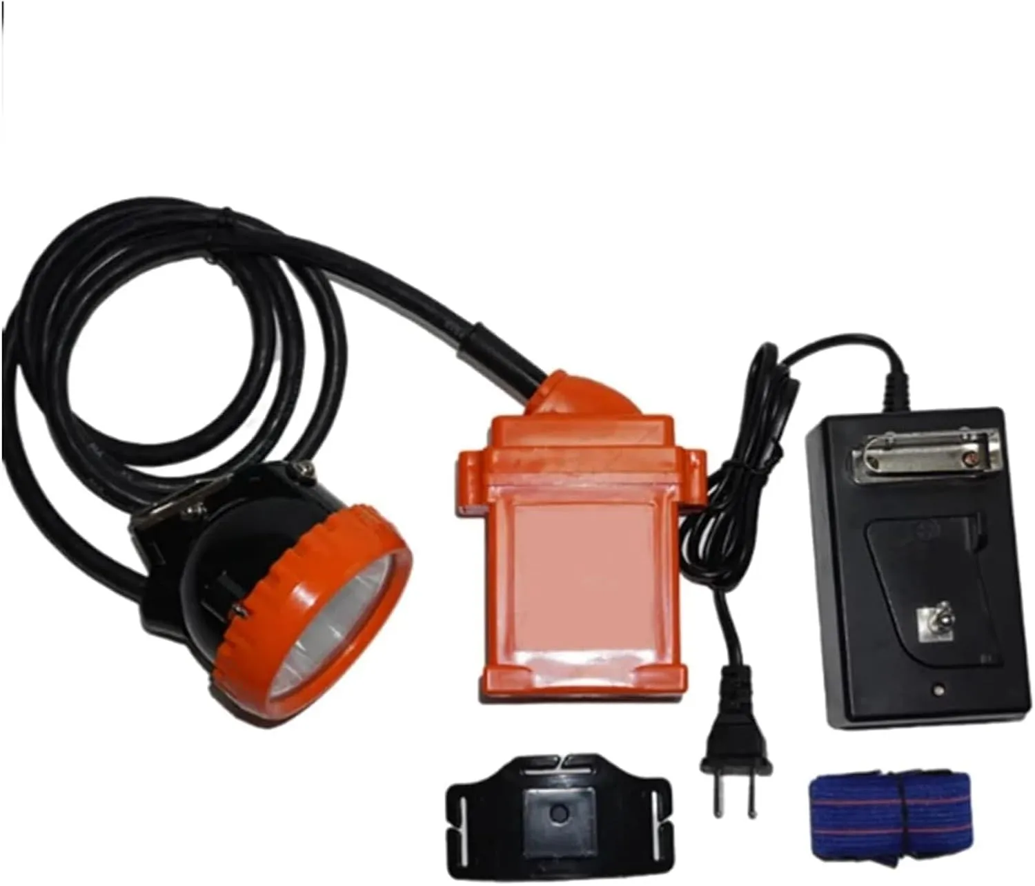Mining Light,Mining Headlamp, 5000MAH LED Lithium Battery Miner's Lamp Head Mounted Rechargeable Miner's Lamp Easy to Carry Suitable