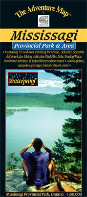 Mississagi Provincial Park & Area Map
