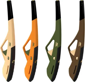 MK Lighter Outdoor Series Trail Set 4-Pack Assorted Design Multipurpose Refillable, Windproof Flame, Slipguard Candle & BBQ, Prepping & Camping Supplies, Survival Lighters?