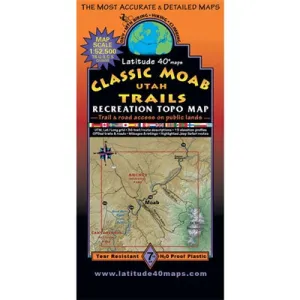 Moab Classic Trails Map