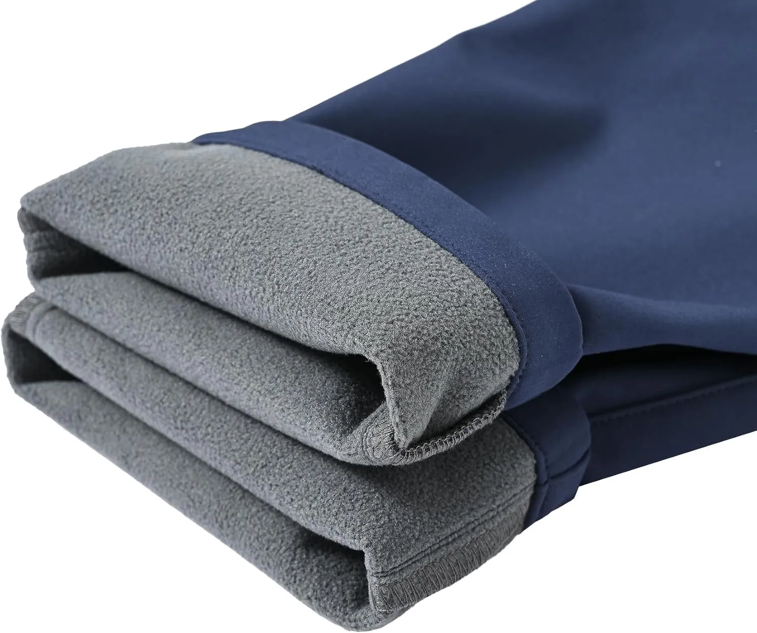 MoFiz Kids Fleece Lined Hiking Snow Ski Pants Boys Waterproof Winter Warm Outdoor Pants with Zippered Pocket