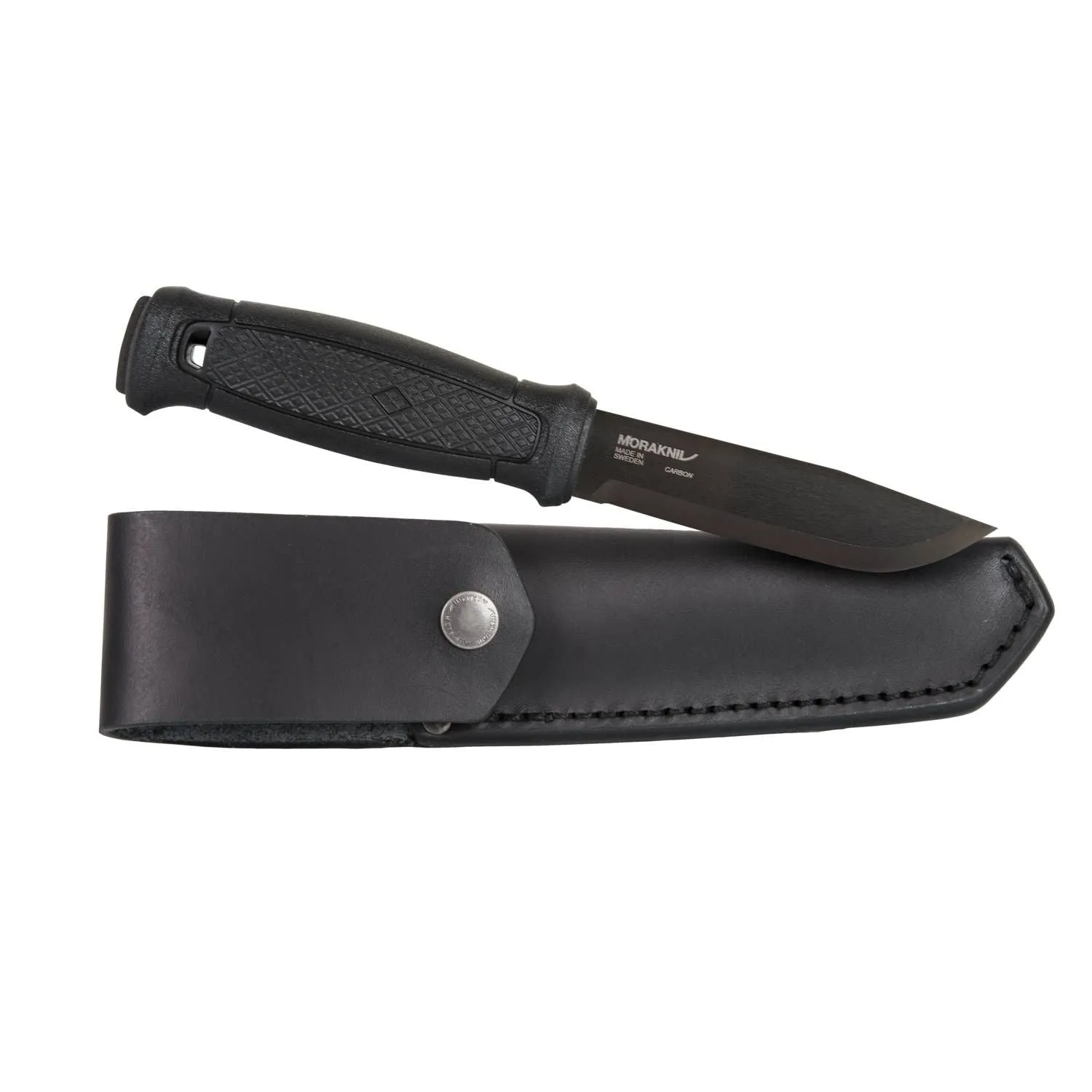 Morakniv Garberg Black Carbon Steel (Leather Sheath)
