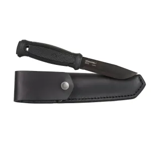 Morakniv Garberg Black Carbon Steel (Leather Sheath)
