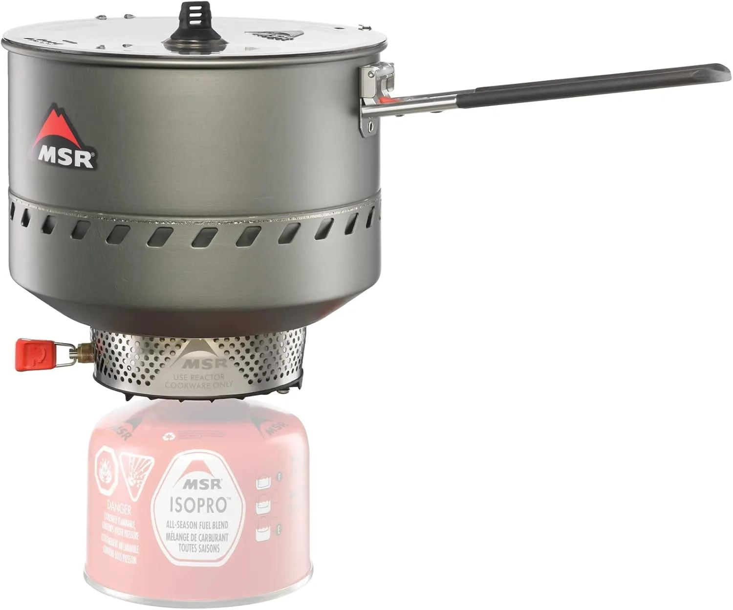 MSR Reactor Windproof Camping and Backpacking Stove System