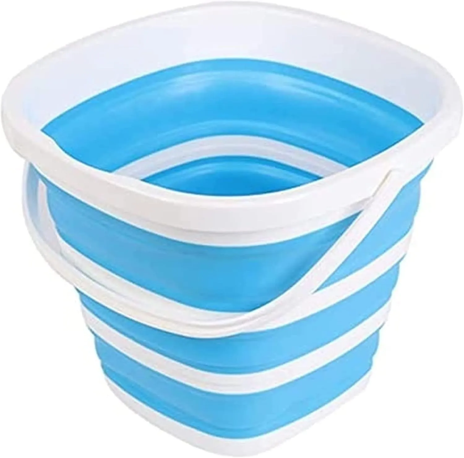 Multifunction Folding Bucket for Travel， Collapsible BucketPortable Folding Bucket Foldable Basin Tourism