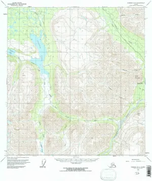 Nabesna B 5 AK topo map, 1:63360 Scale, 15 X 15 Minute, Historical, 1960, Updated 1967, 21.6 x 18 in