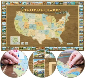 National Parks Travel Quest Poster