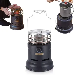 Naturehike 2 in 1 Portable Heater & Stove, Gas Stove Camp Garage Tent, Backpacking Hiking, Heater for Ice Fishing, Camping Mini Heater, Tent Heater for Camping Warming Stove, 9213 BTU
