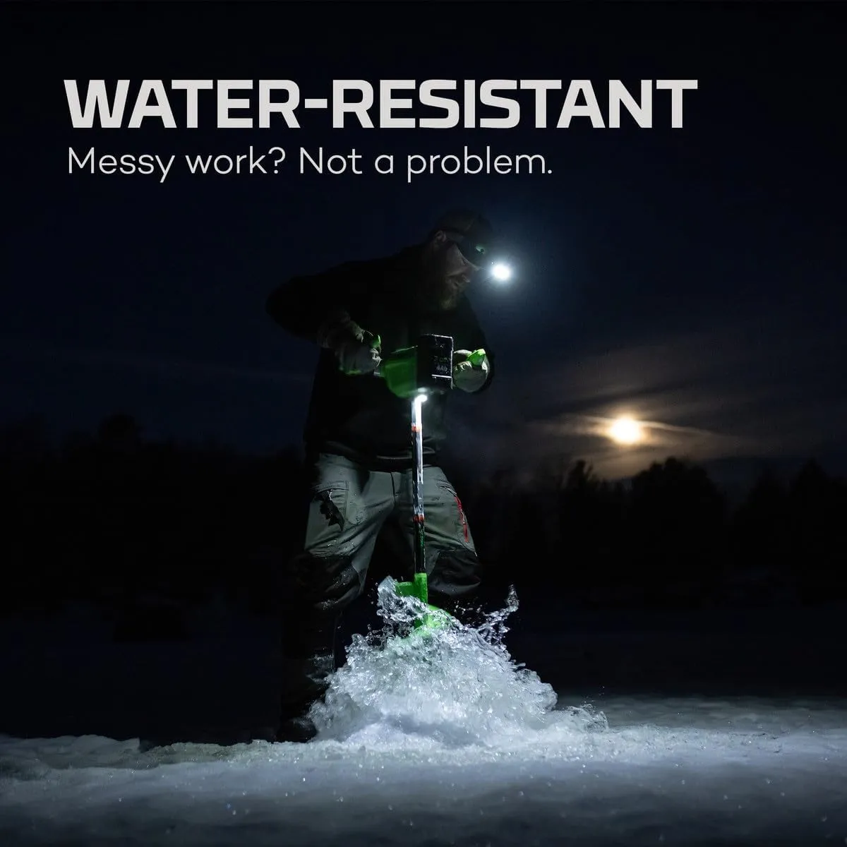 NEBO MYCRO 500  Rechargeable Headlamp | 500 Lumens, 7 Light Modes, Water Resistant, Detachable Hat Clip, Super Bright Head Lamp for Camping & Hiking, Includes Micro USB-C Charging Cable