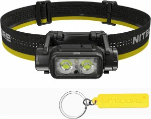 Nitecore NU45 1700 Lumen Lightweight Headlamp 4000mAh Battery USB-C Rechargeable Headlight Tag