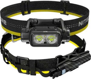 Nitecore NU45 1700 Lumen USB-C Rechargeable Headlamp with Carbon 6K Battery Runtime Extender