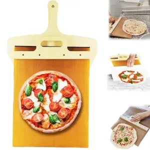 Non-Stick Pizza Shovel - Sliding Kitchen Gadget for Smooth Cutting & Transfer