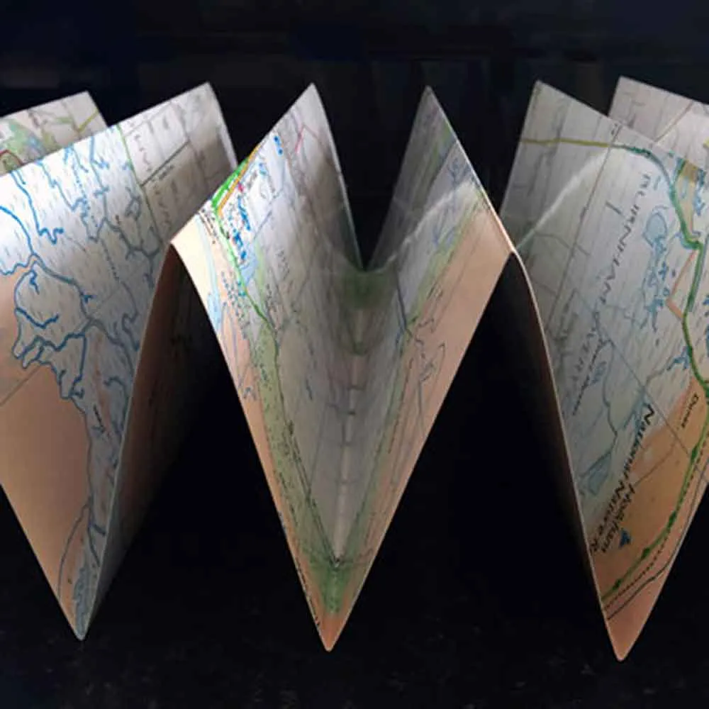 Norfolk Coast Path Zigzag map - Somerton to Lowestoft