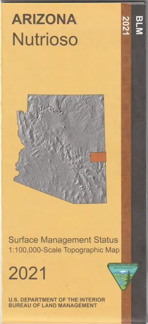 Nutrioso Surface Management Status 1:100,000-Scale Topographic Map (Arizona) [Map] Bureau of Land Management