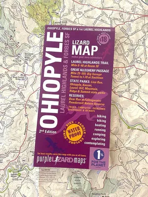 Ohiopyle / Laurel Highlands, Pennsylvania Map