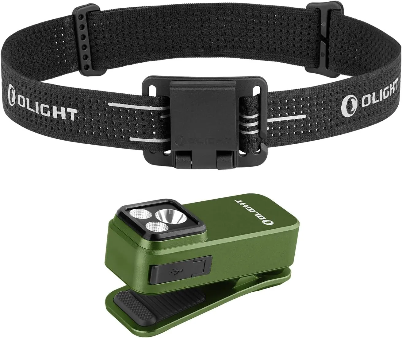 OLIGHT Oclip Series Headlamp Strap Bundle Oclip Pro EDC Flashlight Clip-on Light