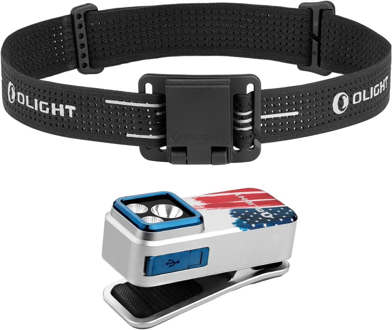 OLIGHT Oclip Series Headlamp Strap Bundle Oclip Pro EDC Flashlight Clip-on Light