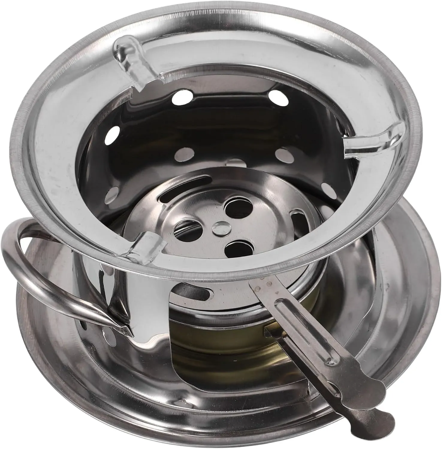 One Burner Camp Stove Propane Portable Fire Boiler Alcohol Burner Perfect for Camping Supplies Outdoor Cooking Family Gatherings Random Color