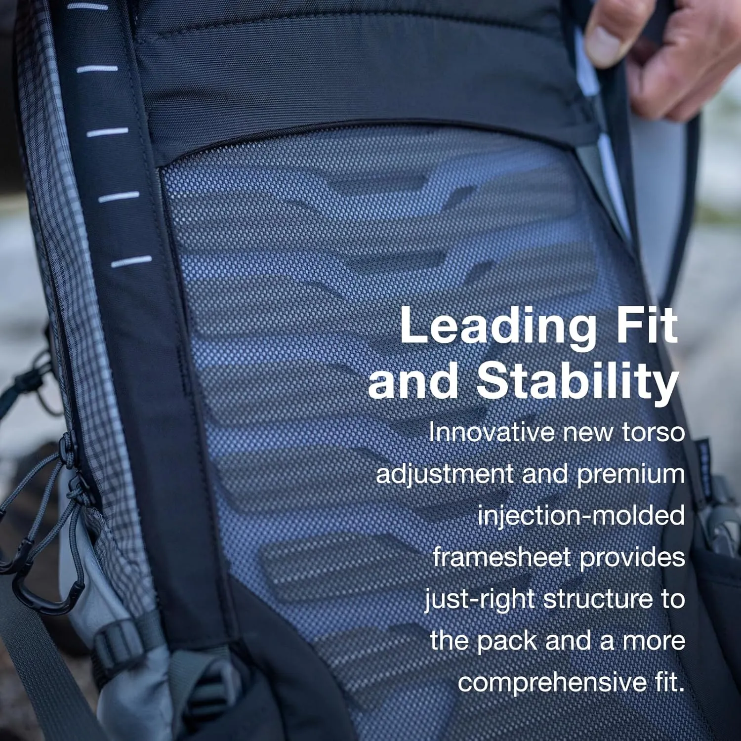 Osprey Talon Pro 20L Men's Hiking Backpack with Hipbelt, Silver Lining