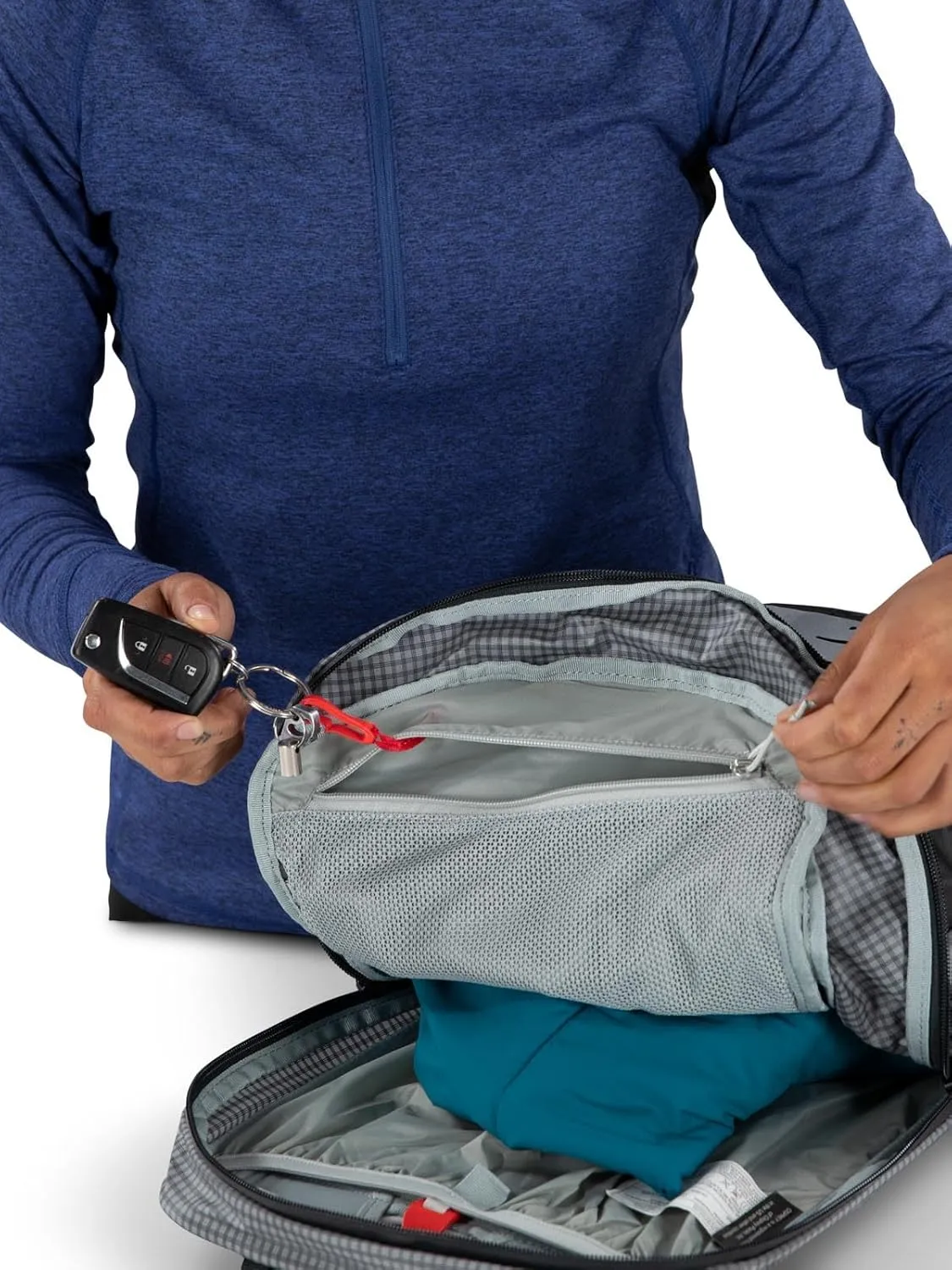 Osprey Tempest Pro 20L Women's Hiking Backpack with Hipbelt, Silver Lining