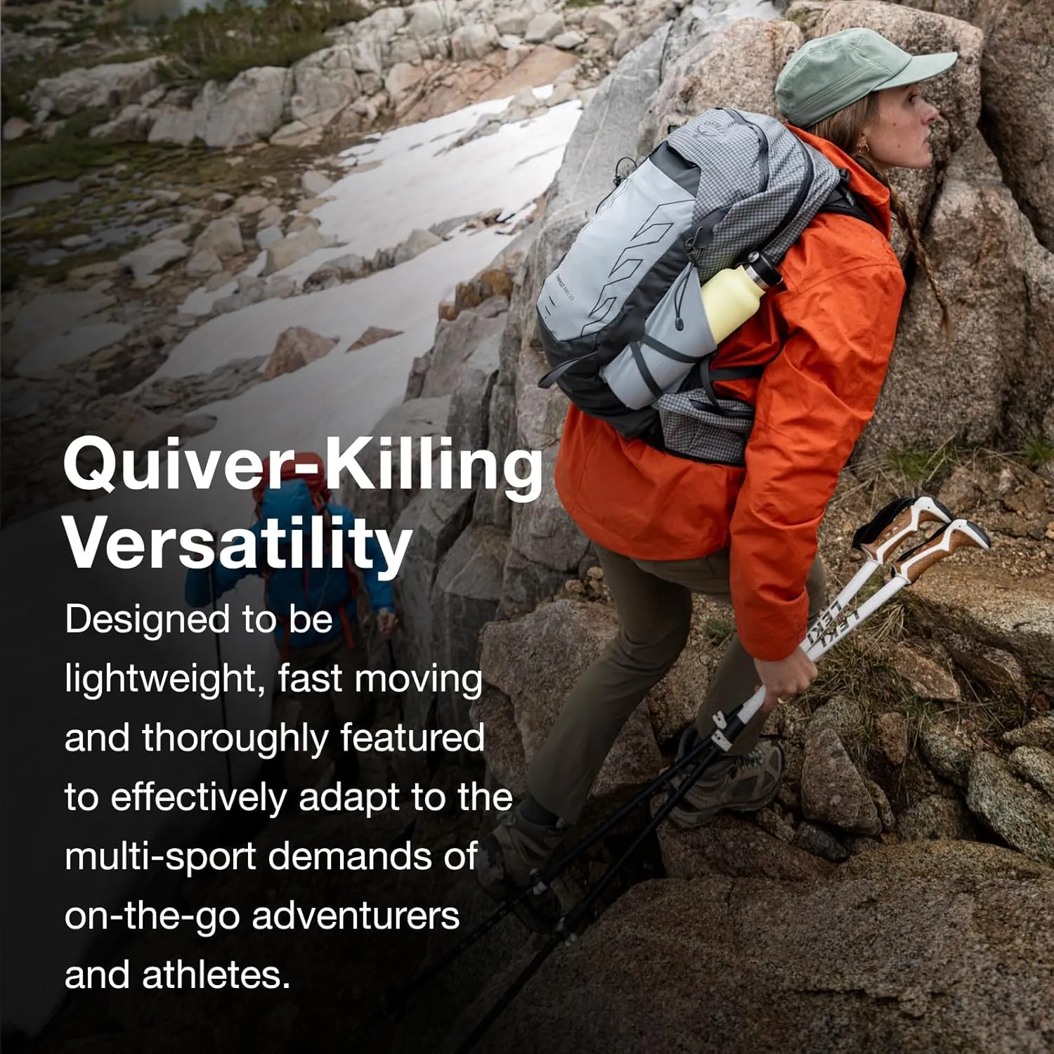 Osprey Tempest Pro 20L Women's Hiking Backpack with Hipbelt, Silver Lining