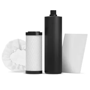Outback Water Filter Replacement Kit for Gravity Fed Emergency Drinking System - Extra Water Filtration for Survival, Off-Grid, Disaster Preparedness, & Camping Gear, Bug Out Kit