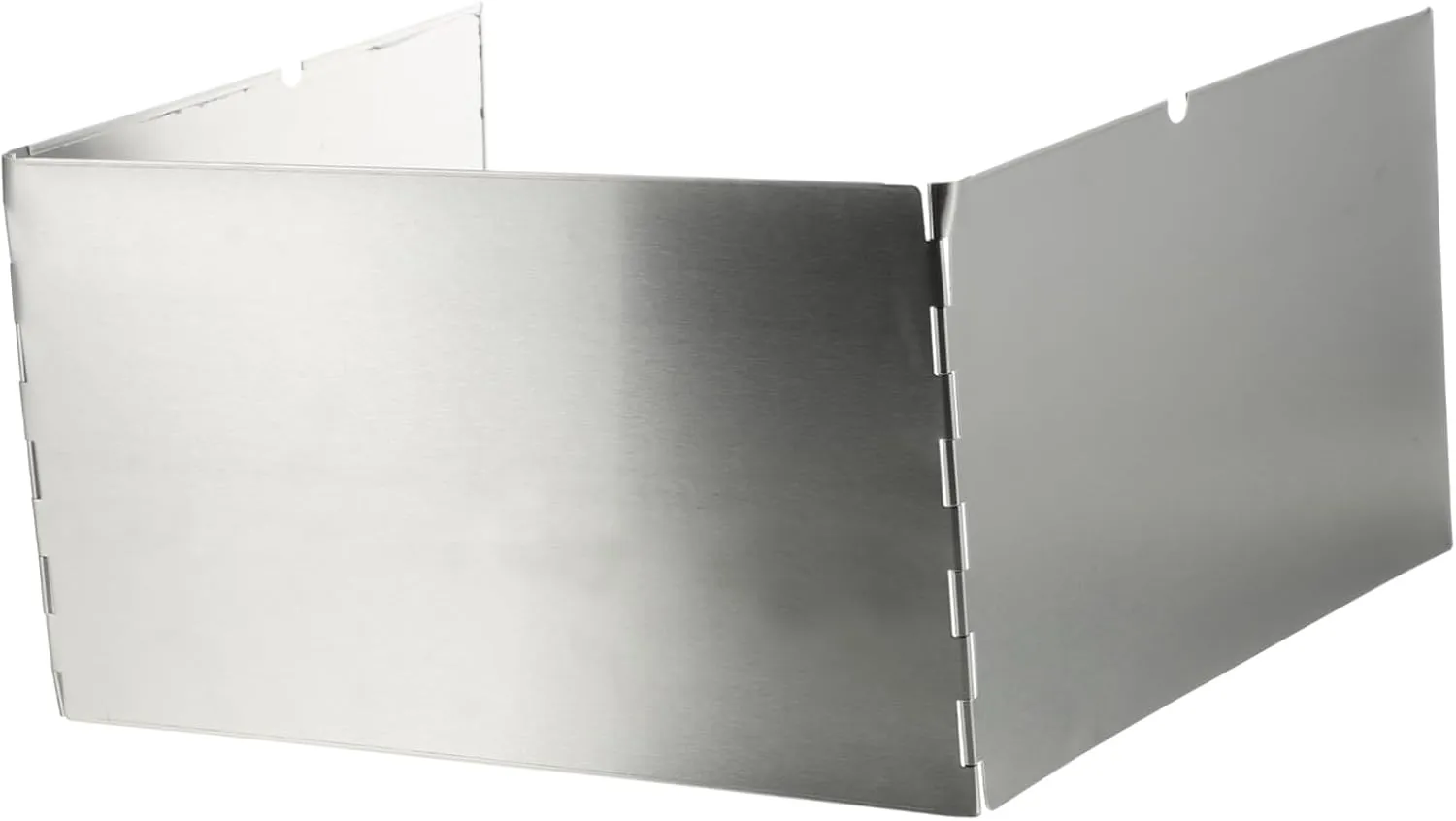 Outdoor Folding Windscreen for Gas Stove Windscreen for Outdoor Stove Protection Made of Sturdy Steel
