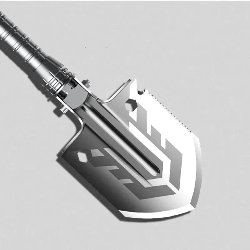 Outdoor Grade With Military Multi-Functional Streamlined Service-focused Reliability Shovel