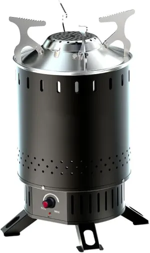 Outdoor household firewood stove picnic stove portable stove charcoal gasifier camping firewood stove