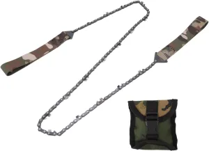 Pocket Chainsaw, 36 Inch Portable Folding Survival Chain Saw, Manual Pruning Chainsaw for Outdoor Survival Camping