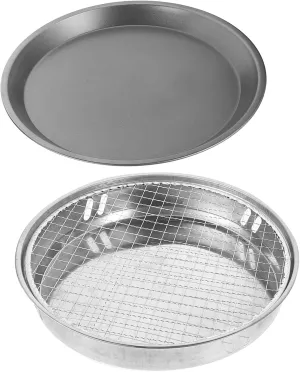 POPETPOP Stainless Steel Portable Bbq Grill Disposable Mini Camping Grill Outdoor Bbq Rack for Camping Picnics Tailgating Random