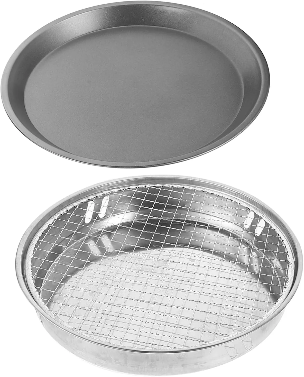 POPETPOP Stainless Steel Portable Bbq Grill Disposable Mini Camping Grill Outdoor Bbq Rack for Camping Picnics Tailgating Random