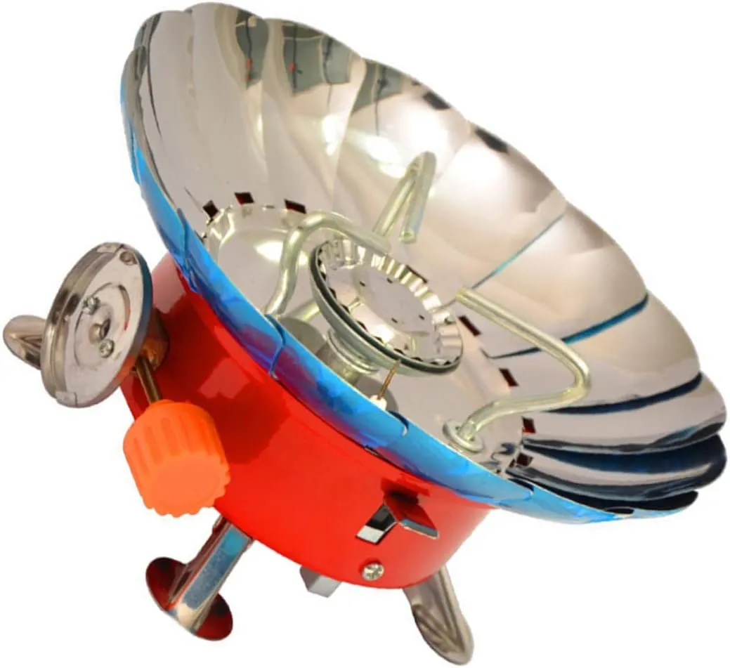 Portable Camping Gas Stove Windproof Design Burner for Hiking Outdoor Cooking
